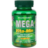 Holland & Barrett Mega Vita-Min Time Release Caplets 100's