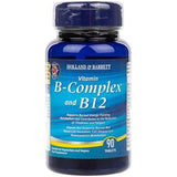 Holland & Barrett B Complex & B12 Tablets 90's