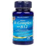 Holland & Barrett B Complex & B12 Tablets 250's