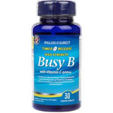 Holland & Barrett Timed Release Busy B Complex With Vitamin C 500mg Caplets 30's