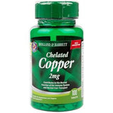 Holland & Barrett Chelated Copper 2mg Tablets 100's