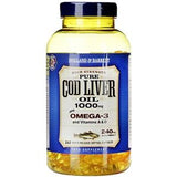 Holland & Barrett Cod Liver Oil 1000mg Capsules 240's