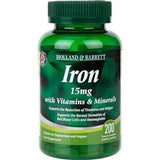 Holland & Barrett Iron 15mg with Vitamins & Minerals Caplets 200's