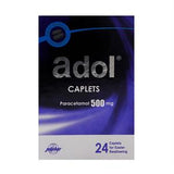 Adol Caplets 500mg 24's