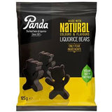 Panda Bear Shaped Liquorice Pieces 125g