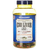 Holland & Barrett Cod Liver Oil & Odourless Garlic 800mg Capsules 240's