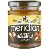 Meridian Natural Hazelnut Butter Whole Nut Spread 170g