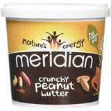 Meridian Natural Crunchy Peanut Butter No Salt 1kg