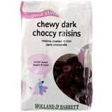 Holland & Barrett Chewy Dark Chocolate Raisins 125g