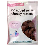 Holland & Barrett No Added Sugar Chocolate Buttons 100g