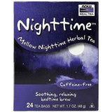 Now Foods Nighttime Tea Bags 24's