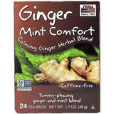 Now Foods Ginger Mint Comfort Tea Bags 24's