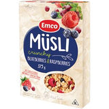 Emco Crunchy Musli With Blueberries And Raspberries 375g