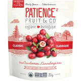 Patience Organic Dried Cranberry, Gently Sweetend 283g