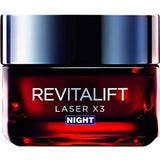 L'Oreal Paris Revitalift Laser X3 Anti-Aging Cream-Mask Night with Hyaluronic Acid and Concentrated Pro-Xylane 50ml