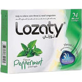 Lozaty Throat Lozenges Peppermint 24's