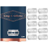 King C. Gillette Men's Double Edge Safety Razor Blades Pack of 10's