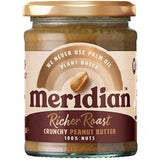 Meridian Deep Roast Crunchy Peanut Butter 280g