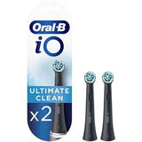 Oral-B iO Ultimate Clean Black Toothbrush Heads 2's