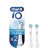 Oral-B iO Ultimate Clean White Toothbrush Heads 2's