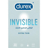 Durex Invisible Extra Thin Condoms 20's