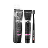 Curaprox Black is White Set (Tooth Paste 90ML+ Black Tooth Brush)