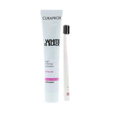 Curaprox White is black Set (Tooth Paste  90ML+White Tooth Brush)