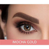 Sama Monthly Contact Lenses Mocha Gold Color 2's