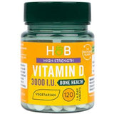 Holland & Barrett Vitamin D 3000 I.U. 75ug Tablets 120's