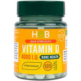 Holland & Barrett Vitamin D 4000 I.U. 100ug Tablets 120's