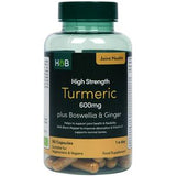 Holland & Barrett High Strength Turmeric 600mg plus Boswellia & Ginger Capsules 90's