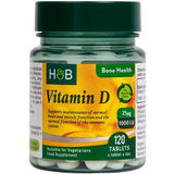 Holland & Barrett Vitamin D3 1000 I.U 25ug Tablets 120's