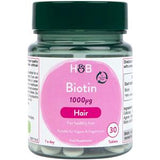 Holland & Barrett Biotin 1000ug Tablets 30's