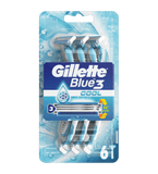 Gillette Blue III Disposable Razor Cool 6's