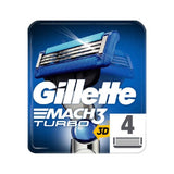 Gillette Mach3 Turbo Cartridge 4's