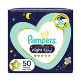 Pampers Premium Care Night Size 4 Medium Pack 50's