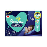 Pampers Night Baby-Dry Size 5 Diapers 88's