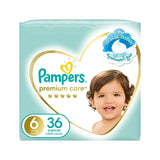 Pampers Premium Care Size 6 Junior Pack 36's