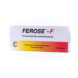 Ferose - F Chewable Tablet 30's