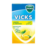 Vicks Soothing & Refreshing Cough Drops Lemon-Mint Flavor 40 g