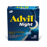 Advil Night Caplets 20's