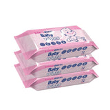 Bebederm Baby Wipes 3 X 72 Wipes - Fragrance / Fragrance Free