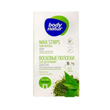 Body Natur Wax Strips For Body Normal-Dry Skin 16+ 2 Wipes