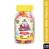 Sunshine Nutrition Cool Gummies Kids Calcium With Vitamn D3 120's