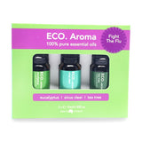 Eco. Fight The Flu Trio (Sinus Clear Eucalyptus Tea Tree)