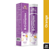 Sunshine Nutrition B-Complex Sugar Free Orange Flavor Effervescent Tablets 20's