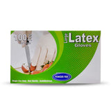 Latex Powder Free Examination Gloves 100 Pcs - Large