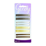 Goody Women's Classic 2 3/8" Metal Barretes 8's