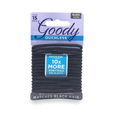 Goody Women Ouchless Braided Elastics Black 15Ct