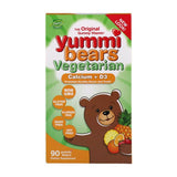 Hero Nutritional Yummi Bears Organics Calcium+ Vitamin D3 90's Gummies